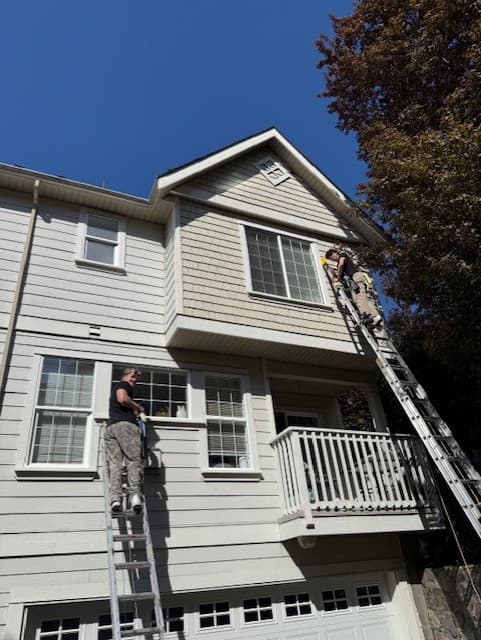 Window cleaning process